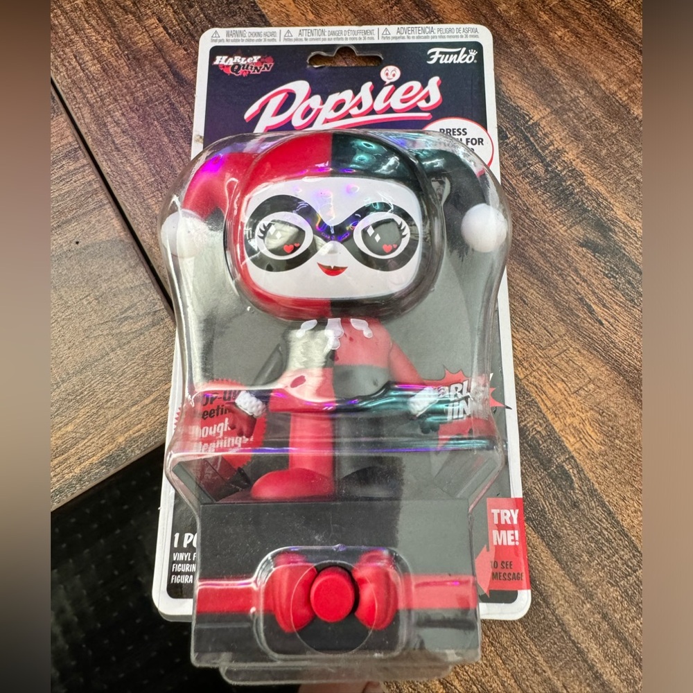 Unopened Popsies Harley Quinn Funko